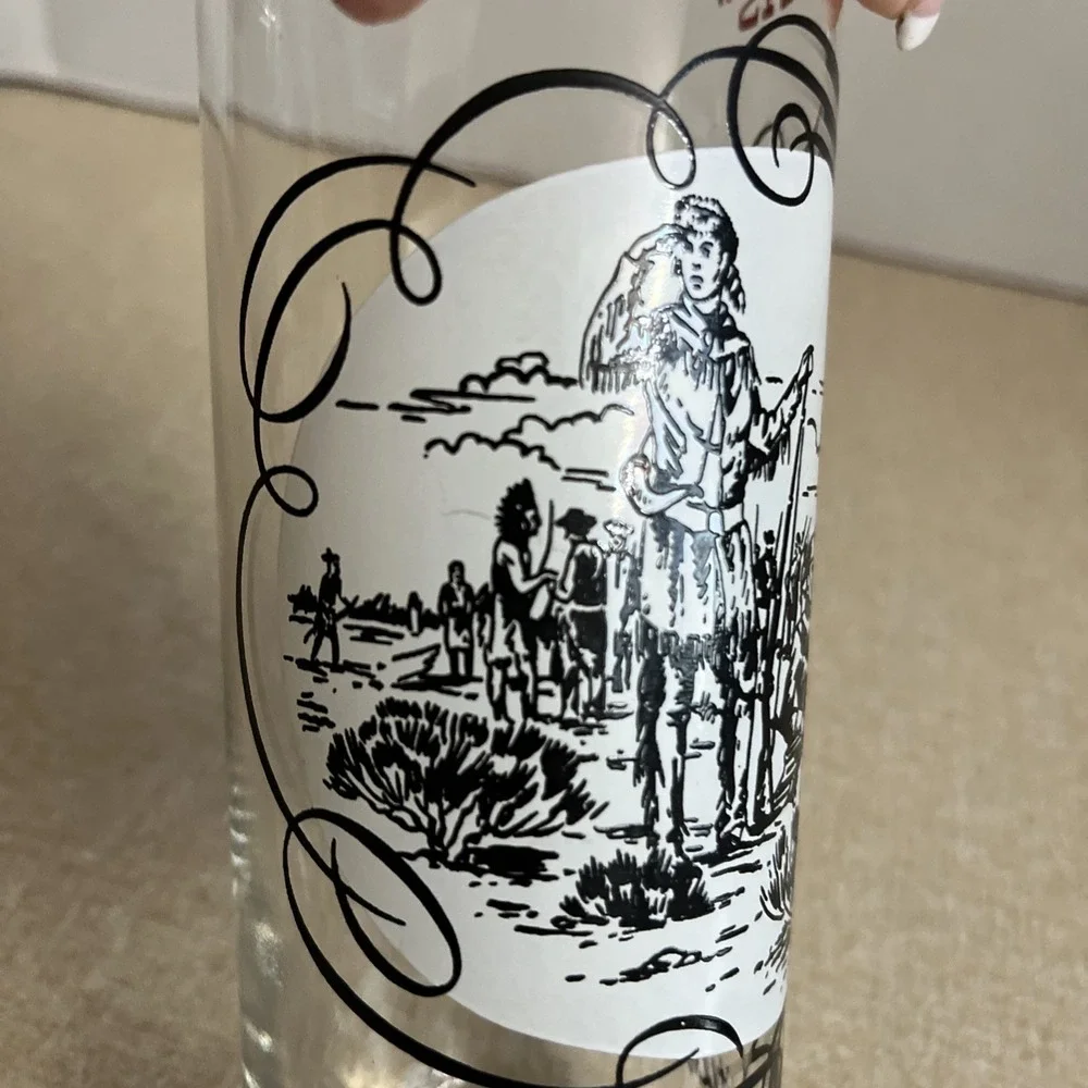 Lewis & Clark Expedition Glass Western History USA St Louis Frontier Exploring